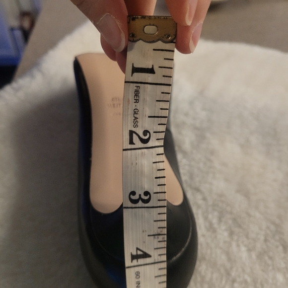 Stuart Weitzman Power 100 Stilettos In Black Size 9.5 - Picture 16 of 16